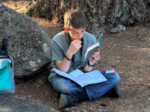 Nico studying at CYIA